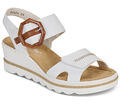 RIEKER Éktalpú szandálok 67476-83 Fehér 39