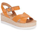 Stonefly Éktalpú szandálok ALEXIA 3 CALF LTH Narancssárga 39