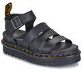Dr. Martens Éktalpú szandálok Blaire Black Athena Fekete 42