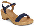 Unisa Éktalpú szandálok IRITA Kék 35