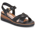 Tamaris Éktalpú szandálok 28202-003 Fekete 38