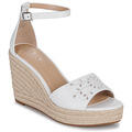 Lauren Ralph Lauren Éktalpú szandálok HAANA-ESPADRILLES-WEDGE Fehér 38