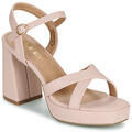 Ravel Magas sarkú szandálok FARRAN Rózsaszín 39