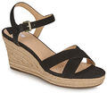 Geox Éktalpú szandálok D SOLEIL Fekete 39