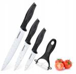 Masterpan Modern 4 db-os Konyhai Kés Hámozó Szett Masterpan MP-4444-B (MP-4444B)