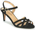 JB Martin Magas sarkú szandálok PIRIA Fekete 36
