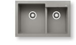 BH Mosogató PY Diplos 2 mély szürke 790x510mm (BH-070059001)