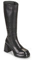 Fru. it Magas sarkú csizmák 8527-202-GLOVE-NERO Fekete 38