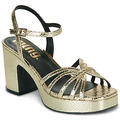 MTNG Magas sarkú szandálok BRITT Arany 40