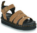 Dr. Martens Éktalpú szandálok Blaire Savannah Tan Tumbled Nubuck Bézs 41
