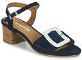 JB Martin Magas sarkú szandálok ELIANE Tengerész 39