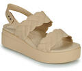 Crocs Éktalpú szandálok Brooklyn Woven Upper LW Bézs 41 / 42