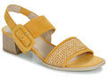 Caprice Magas sarkú szandálok 28203 Citromsárga 38