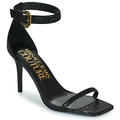 Versace Jeans Couture Magas sarkú szandálok 80VA3S76 Fekete 38