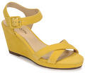 JB Martin Éktalpú szandálok QUERIDA Citromsárga 38