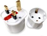  Adaptor stecher de la Europa la UK cu siguranta 13A - nu converteste tensiunea (ADAP-EUR-UK)