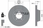 TEXTAR féktárcsa TEXTAR 92219005 for PORSCHE (92219005)