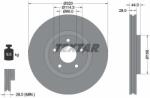TEXTAR féktárcsa TEXTAR 92222003 for SAMSUNG, RENAULT, NISSAN (92222003)