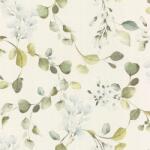 Rasch Vinil tapéta Flizelin kék Virágok levelek nappali Rasch (582222)