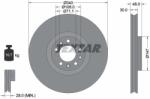 TEXTAR féktárcsa TEXTAR 92256003 for PEUGEOT, CITROËN (92256003)