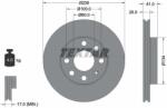 TEXTAR féktárcsa TEXTAR 92029603 for DAEWOO, OPEL, CHEVROLET, BEDFORD, … (92029603)