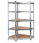 Humberg Fieldmann fém tárolópolc 180 x 90 x 90 (4817)