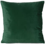  Elora egyszínű bársony párnahuzat Sötétzöld 45x45 cm (452113)