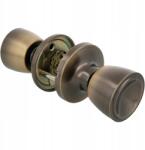 AMIG Ajtógomb 35-45mm Forgatható sárgaréz antik arany szár 8mm (15153)