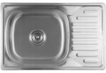 SAPHO Beépített rozsdamentes mosogató csepegtetővel, 66x18x42 cm (sap-AQ6642B)