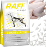 RAFI Classic Kutyaeledel Kutyaeledel Baromfival És Rizzsel Dolina Noteci Felnőtt Kutyáknak 10KG