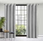  Rosa bársony sötétítő függöny Ezüst 140x250 cm (371128)