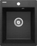 Deante Corio gránit mosogató, grafit, 1 kamrás 400x500x211 mm tartozékok (ZRC 2103)