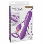 Pipedream Fantasy Her Ultimate Pleasure Max vibrátor szívópumpával és nyelvvel (603912775174)