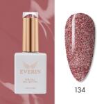 Everin Oja Semipermanentă Everin Royal Collection 10 ml - 134 Rose Gold Glitter | Mix Sclipici Roz Auriu (ERC-134)