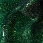 KIEVSKAYA Ojă Semipermanentă Kievskaya Glitz Cat Eye 08 - Verde Intens cu Reflexii Aurii și Efect Magnetic 3D, 15ml (OSKG08)