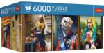 Trefl Puzzle Trefl 6000 Premium Plus Colectie De Arta Distractiva Cu Poster Inclus (5900511810486) Puzzle