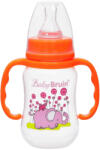 Baby Bruin fogantyús cumisüveg karcsúsított 125 ml narancs (55042882narancs-regi)