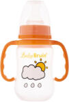 Baby Bruin fogantyús cumisüveg karcsúsított 125 ml narancs (55042882narancs)