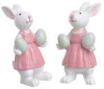  Figurina iepurasi color+ou pentru decoratiuni Paste set 2 buc (45420)