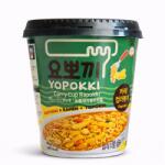 Yopokki Currys Rapokki Poharas - Ramen & Topokki Pohárban, 145G (YP145G491)