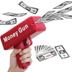  Money Gun - piros elektromos pénz kilövő (2024-2c)