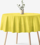 Goldea kör alakú terítő malaga - lime színű Ø 160 cm