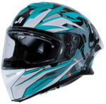 JUST1 Casca moto integrala JUST1 J-STR AVALON, albastru negru lucios, marime XXL (6030390111002XXL) - mxenduro