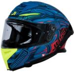 JUST1 Casca moto integrala, Just1, J-STR Titan, albastru rosu negru mat, marime XXL (6030390214004XXL) - mxenduro