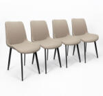 Inlea4Fun Étkezőszék 4 darab MAYA - bézs (IN13-0052) - kertaktiv