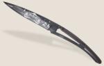 DEEJO Cuțit pliabil Deejo Tattoo Black 24h Le Mans ebony wood Night