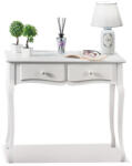 AdTrend Consola lemn alb 90 x 40 x 79 cm (50248)