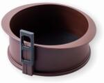 Lacor Menaje Forma rotunda detasabila pentru copt Lacor 66778, 20x7 cm, maro, cu baza din sticla (66778)