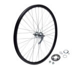 WMX Roata spate dubla bicicleta 28 , frana in butuc, Torpedo, culoare negru (AWR2816)