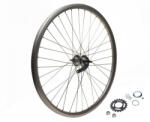 WMX Roata spate dubla bicicleta 26 , frana in butuc, Torpedo, culoare argintiu (AWR2613)